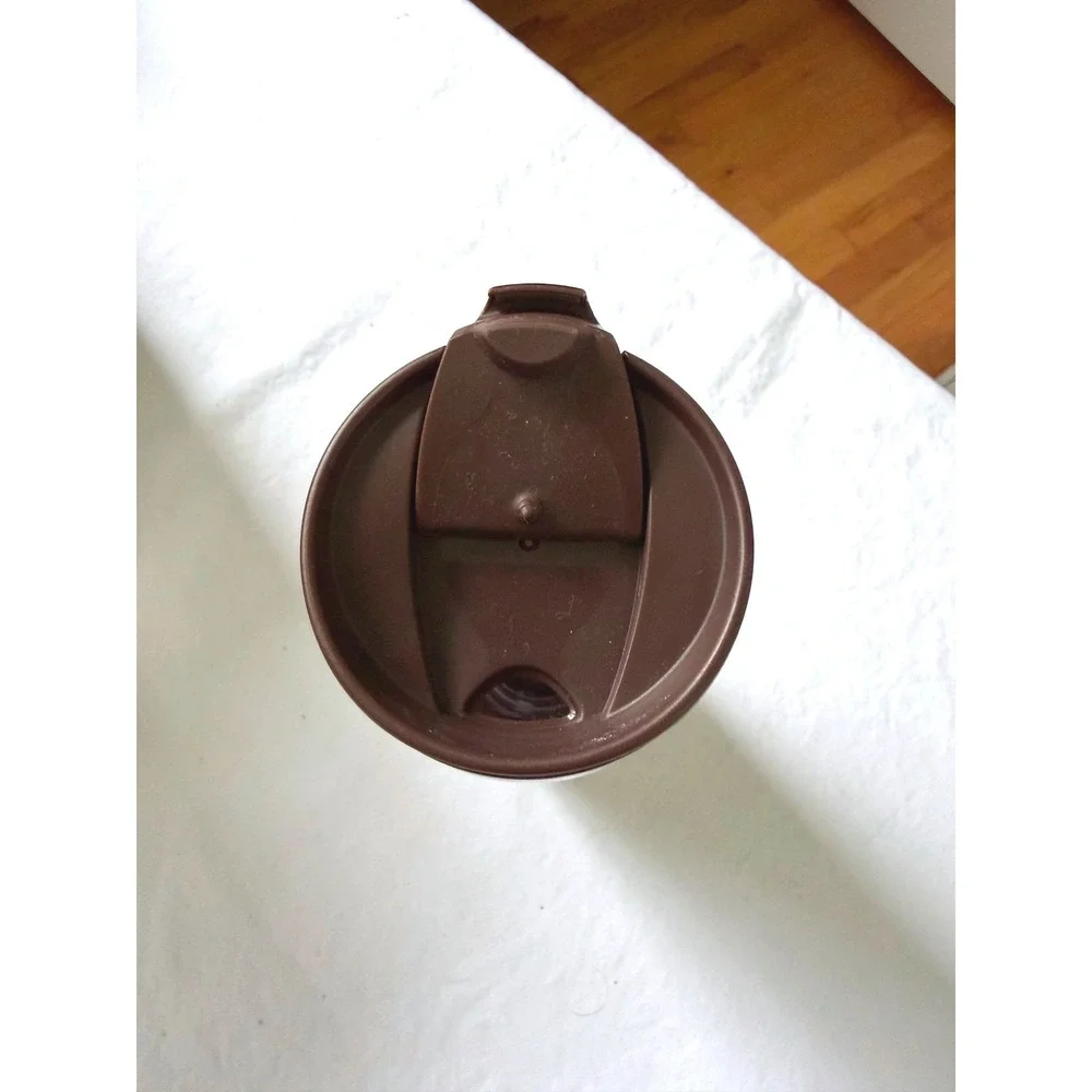 Starbucks Bahrain 2004 Global Icon City Series Travel Tumbler Mug 12oz Brown Lid